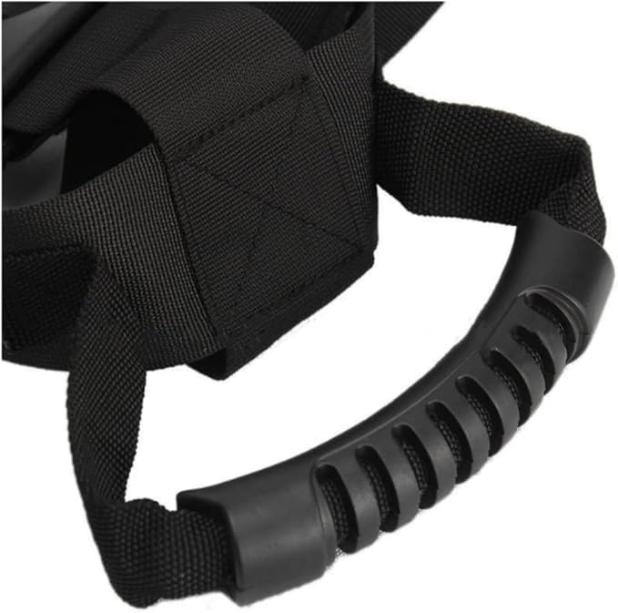 Box Carrying Strap with Handle,Adjustable Belt, Heavy Duty Ordinary Luggage Lashing Strap Holder, for Safe Moving and Lifting and Carrying of Heavy Cases, Groceries, Luggage, Black