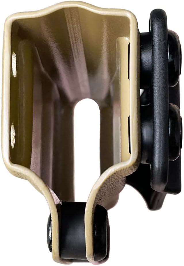 POLE.CRAFT IWB/OWB Magazine Holster Kydex - Mag Carrier Fits: 9mm .40 Double Stack / 9mm .40 Single Stack - P365 1911 Glock 19 19X 17 26 27 28 43 22 23 25 26 27 31 32 33 34 35 37 38 Glock43X .. Mag
