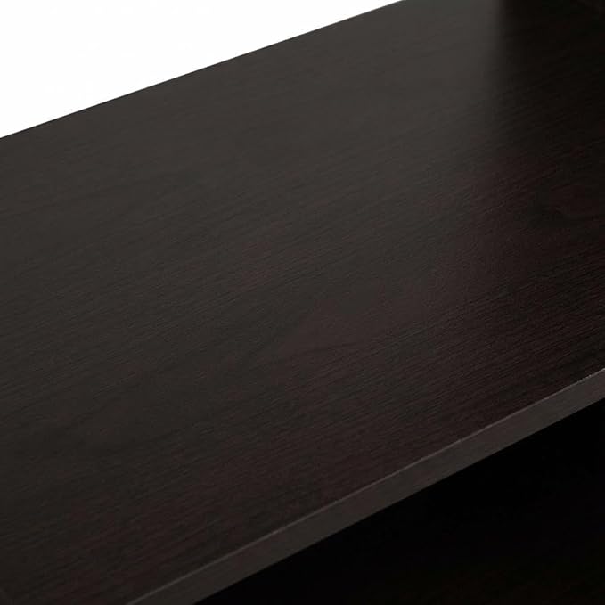 Furnifact Dark Oak Bookcase with Stylish Design, Durable Wooden Construction, Spacious Storage, Modern Home and Office Decor