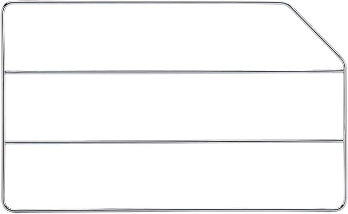Rev-A-Shelf 18" Bakeware and Tray Divider for Wall/Base Cabinets, Baking & Cookie Sheet Organizer, Min Opening Width of 3", Chrome, 597-18CR-2-1