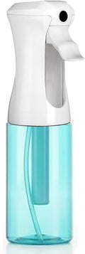VIGOR PATH Continuous Mist Blue Spray Bottle 200ml Fine Mist for Hair | Ultra Fine Atomizer Leak Proof Ergonomic Construction 360 Refillable