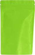 100PCS Smell Proof Resealable Pouch Bags,ULIFESTAR Aluminum Foil Flat Food Storage Bag,Sealable Pcsaging Zipper Pouches with Tear Notches for Pcsaging Lipgloss,Jewelry,etc(10*15cm/3.94*5.91",Green)