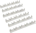 Crazy Chef Spice Clips 30 ct Spice Clips Gripper Organizer Holds 30 Spice Jars - Pantry and Inside Cabinet Organization 3M Adhesive Spice Rack
