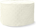 Covermates Keepsakes - Oval Appliance Cover - Dust Protection - Stain Resistant - Washable - Appliance Cover, Cream