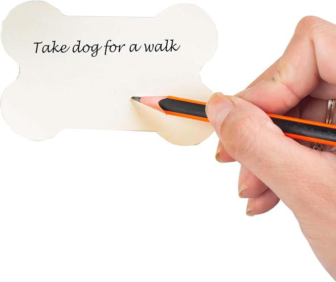Gifts for Readers & Writers Sticky Notes Holder, Novelty Post It Notes Dispenser, Office Stationery Supplies & Cute Desk Accessories, Puppy Notes with Sticky Note Pads Included