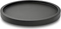 9" Black Bamboo Lazy Susan Organizer Kitchen Turntable for Cabinet Pantry Table Organization