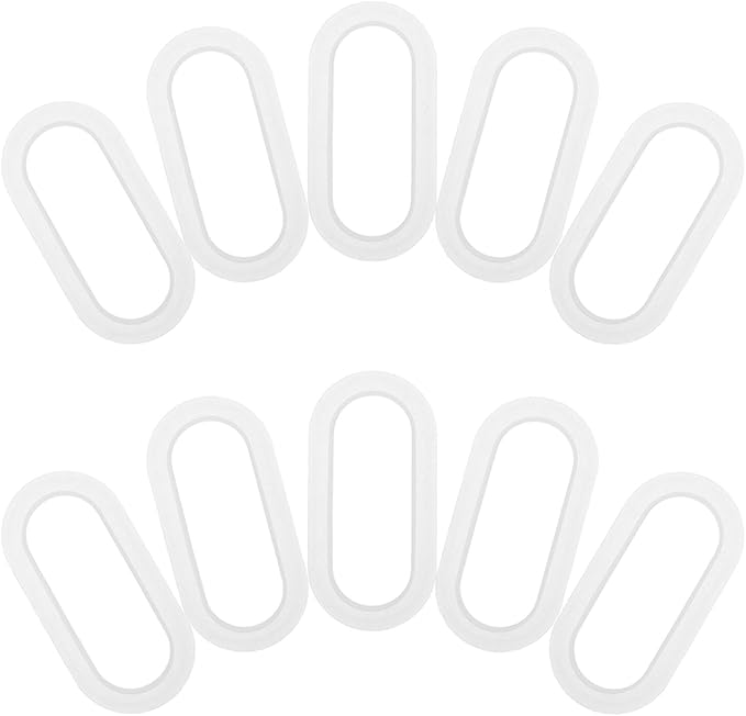 FOMIYES 10pcs Plastic Cardboard Box Handles Heavy Duty Carry Handles for Moving Storage Organizers and Packing Boxes
