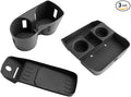 CDEFG 3Pcs for 2026 Hyundai Palisade Center Console Organizer, for 2026 Hyundai Palisade Accessories Lower Console Organizer Wireless Charging Mat