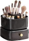 Makeup Organizer Home Desktop Light Luxury Storage Box Living Room Bedroom Large Capacity Storage Bucket Plastic Advanced Multi-functional Cosmetics Storage Box for Jewelry Hair Accessories Skincare O