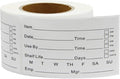 Hcode 2 x 3'' Self-Adhesive Removable Freezer Food Labels- Easy Clean Leaves No Residue- Cooler Food Storage Freezer Stickers Plastic Paper Perfect for Reusable Containers 300 Stickers (2x3 Fill in)