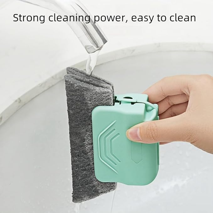 Magic Window Track Cleaner, 2024 Upgraded Window Groove Cleaning Brush Tools Set, Hand-held Window Track Cleaner Brushes Tools Set for Window lides Gaps Tile Lines Shutter Car Vents (Mix 3PCS)