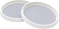 Pantry Lazy-Susan Turntable Cabinet Organizer - 10-inch Non-Skid Spin Spice Rack - 2 Pack Lazy Susans for Fridge BPA Free