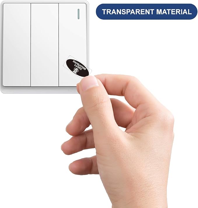 200 Pcs Boat Switch Panel Labels, Oval Marine Boat Dash Board Switch Instrument Panel Decal Sticker Universal Waterproof Switch Panel Labels Decal for Dashboard, Boats, RVs, Caravans