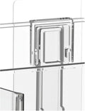 vacane 2 Pack Sticky Hooks for Kitchen, Pantry, Craft Room, Office, Bathroom Organizers