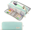 iSuperb Large Pencil Case 3 Compartments Pencil Pouch Big Capacity Pencil Bag for Kids Teen Girls Boys Student School Supplies Oxford Organizer Pen Bag Cosmetic Makeup Pouch