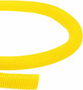 DMiotech 6.6ft Wire Loom Split Tubing 2 Inch(50.8mm) ID, Cord Protectors from Pet Flexible Conduit Cable Management for Office Home Garden, Yellow
