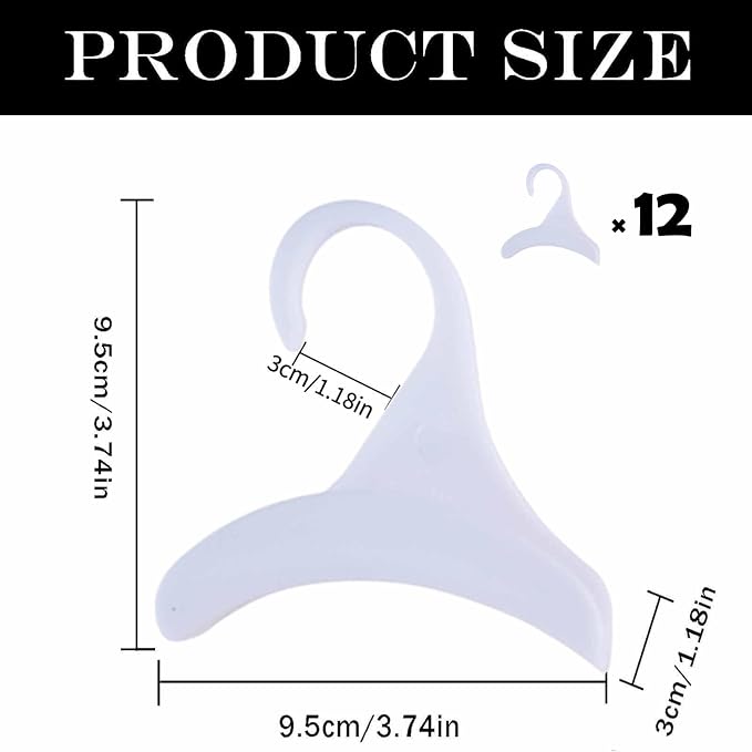 12 Pcs Purse Hanger Hook Acrylic White Bag Tie Handbag Belt Hanger Closet Organizer Storage Handbags Tote Holder for Storing Handbags Satchels
