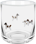 14 Ounce Icon Juice Glasses, Aesthetic Cocktail & Old Fashioned Drinking Glasses, Iconic Clear Glass Cups for Women, Sister, Friend & Party Gifts (Brown)