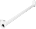 Adjustable Closet Rod, Steel 30 Inch to 48 Inch, 30 Pound Capacity, White – Design House, 205823