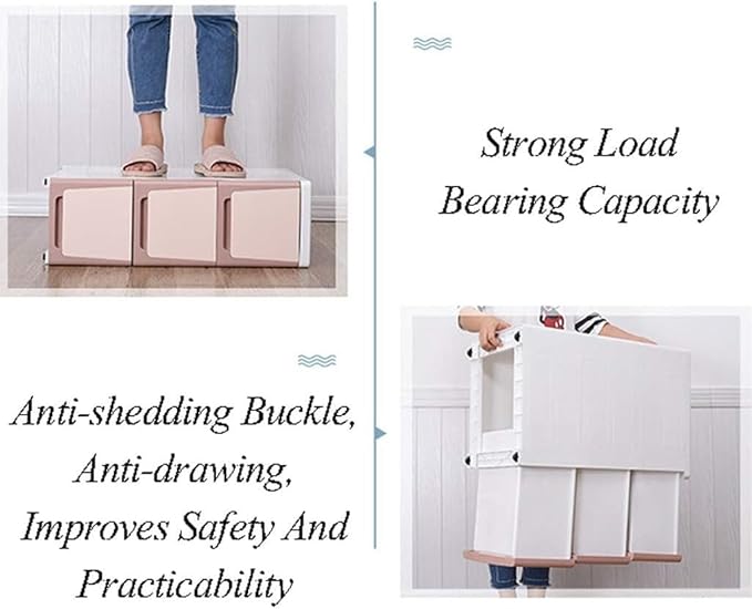 Storage Bins Sleeve Storage Cabinet Drawer, 38cm Storage Gap Narrow Cabinet Suitable for Bathroom/Kitchen/Living Room/Bedroom/Office(Sea Blue,7 layers)