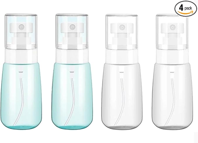 Small Spray Bottle Travel Size Hair Mister Fine Mist Sprayer for Home Cleaning Hair Styling Pet Grooming Plant Care