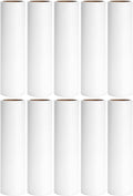 Floor Lint Roller Refills 9.45 inch Pet Hair Sticky Roller Refills for 9.4 inch to 9.5 inch Large Lint Rollers, Great Value Bulk Pack of 10 Rolls Extra Sticky 600 Sheets Total