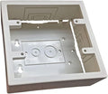 Electriduct 500 Series Raceway Accessory Double Junction Box (Beige)