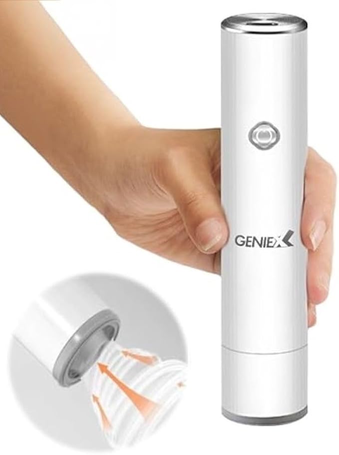 Vacuum Sealer Handheld for Food Storage (Compact Sealer + 10 reuseable food bags)