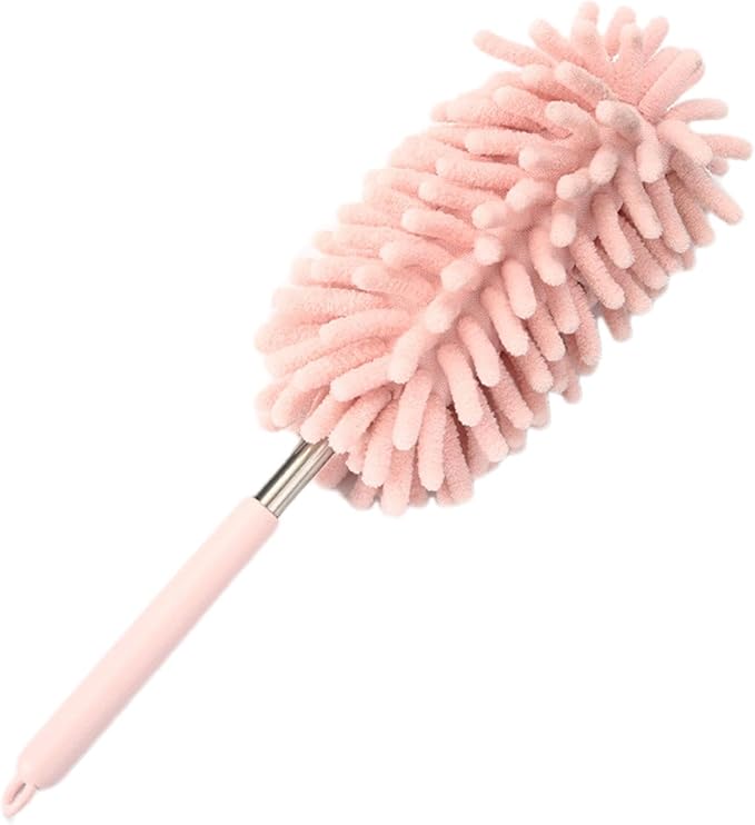Microfiber Duster - Extendable Feather Duster | Extendable Duster | Feather Dusters for Cleaning | Microfibre Duster Brush | Long Duster Microfibre Duster with Handle for Car, Window, Furniture