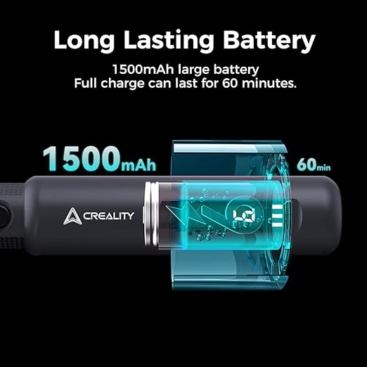 Creality Cordkess Rotary Tool, 6-Speed Mini Rotary Tool Kit with 24 Accessories, Multi-Purpose 3.7V Rechargeable Power Rotary Tool for Sanding, Polishing, Drilling, Engraving, DIY Crafts