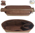 Bag Organizer, Bag Shaper Purse Insert Felt Organizer Fit in NeoNoe Noé and other Bucket Bags - coffee