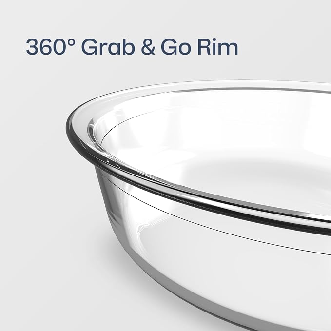 Tupperware Voila Glass Square Food Storage – Baking Dish, 1.7 qt / 1.6 L