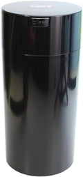 Tightvac 5 to 24 Ounces Airtight Storage Container - Multi-use Vacuum Seal for Coffee Beans, Grounds, Herbs, Tea, Spices and Dry Goods, Patented Airtight Container, Black