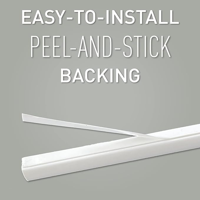 Legrand Wiremold Cordmate Paintable 108 Inch Cord Cover Kit White 17 Piece | Cord Hider, On Wall, Self Adhesive, Hide up to 1 Cord, Cut to Size, Customizable, Cable Concealer, Sustainable Packaging