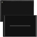 StoreSMART Magnetic Closure Pockets - Magnetic-Back - 11" x 17" - 25-Pack - Black - MCP3512MBPQBK-25