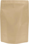 50PCS Smell Proof Resealable Pouch Bags,ULIFESTAR Aluminum Foil Flat Food Storage Bag,Sealable Pcsaging Zipper Pouches with Tear Notches for Pcsaging Lipgloss,Jewelry,etc(20*30cm/7.87*11.81",Gold)
