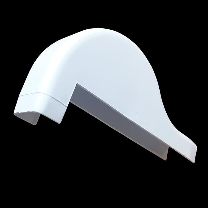 Electriduct 500 Series Raceway Accessory - Fiber Optic Elbow (White)