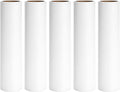 9.45 inch Large Lint Roller Refills Compatible with Delomo PetLovers and Other 9.4'' - 9.5'' Large Lint Rollers for Carpet Floor Pet Hair Remover Refill 60 Sheets per Roll 5 Pack Total 300 Sheets