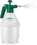 RamPro Garden Sprayer, 0.4 Gallon Pump Sprayer, 1.5L Weed Sprayer, 50 Oz Water Sprayer Pump Spray Bottle for Lawn Sprayer, Plant Mister, Safety Valve & Adjustable Brass Nozzle Pressure Hand Sprayer