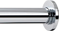 Ivilon Tension Curtain Rod - Spring Tension Rod for Windows or Shower, 54 to 90 Inch. Chrome