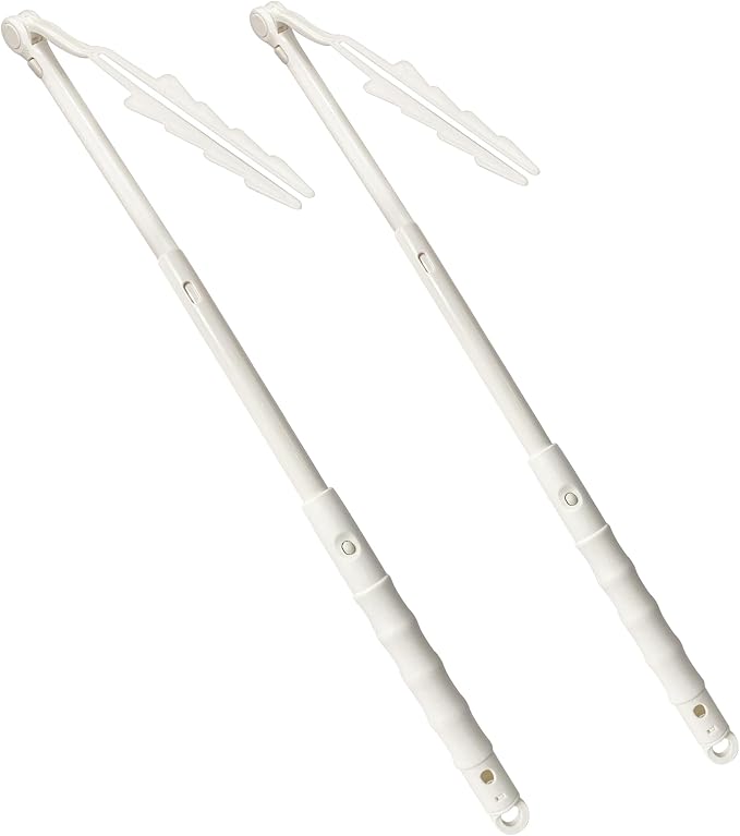 Replacement Handles Compatible with Swiffer Duster | 2PCS Duster Refill, Extended Handle, Adjustable Length Handles Only