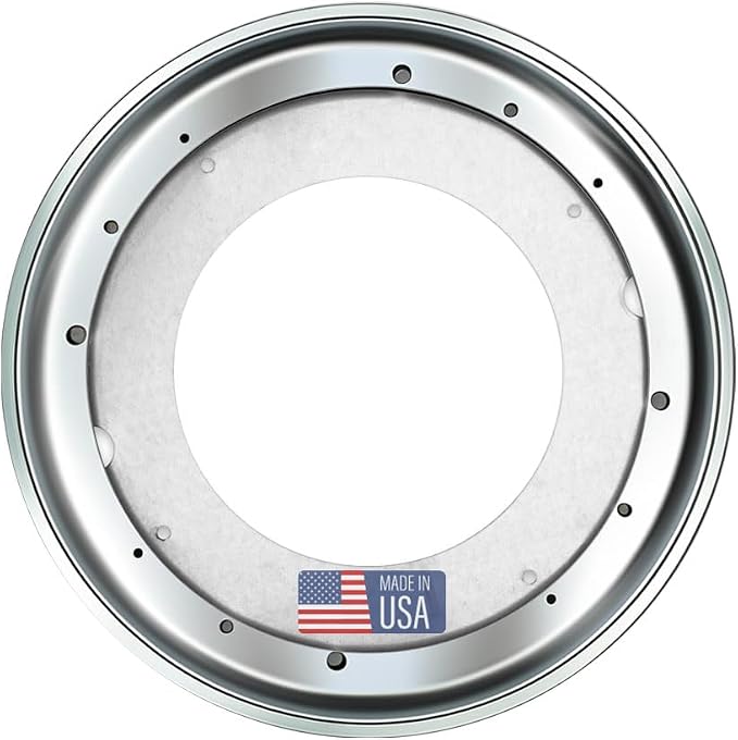 Lazy Susan Hardware, 9 inch, 750 lbs. Load Capacity, Pack of 10 Steel Lazy Susan Turntable Ball Bearing, by Woodpeckers