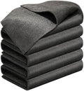 2026 New Thickened Magic Cleaning Cloth,Upgrade Reuseable Streak Free Microfiber Cloth Magic Fiber Microfiber Cleaning Cloth,Multipurpose Miracle Rags for Kitchen,Window,Glass, Cars (5Pcs, 8x12 in)