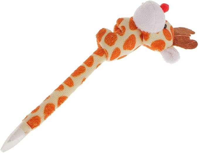 12 Plush Animal Pens - Fluffy Cartoon Pens Gifts