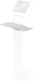 Add-on Keyboard Tray – CTA Add-on Keyboard Tray for Floor Stands & CTA Products – White - (ADD-KBTW)