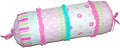 Cozy Line Home Fashions Pink Greta Pastel Polka Dot Round Bolster Pillow (Round Bolster - 1 Piece)
