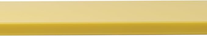 Winco Heavy-Duty Plastic Cutting Board, 12" x 18" x 1/2", Yellow (Set of 6)