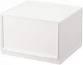 Sanka D2SC-LWWH Modular Case, Freely Combined, Drawer Storage Case, Wide L, White, Drawers That Can Be Combined According to Your Lifestyle, Pull Out And Close Drawers, Rubber Stopper To Prevent Slipping, Stable Even When Stacked With Locking Mechanism...