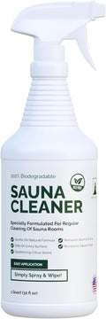 Northwood Sauna - Sauna Cleaner - Natural Wood Cleaner & Deodorizer - Ready-To-Use Spray - 1 Quart (32 Fl Oz)