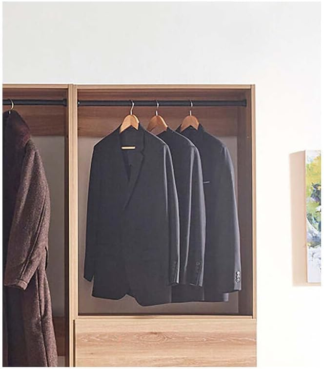 Maykoosh Closet System Organizer - Customizable Walk-in Wardrobe Storage Oak/Model BCD 3 Closet